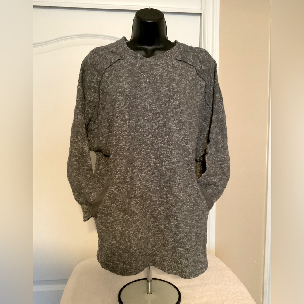 Zara Trafaluc Gray Pullover Sweater Long Sleeve Fall sz small